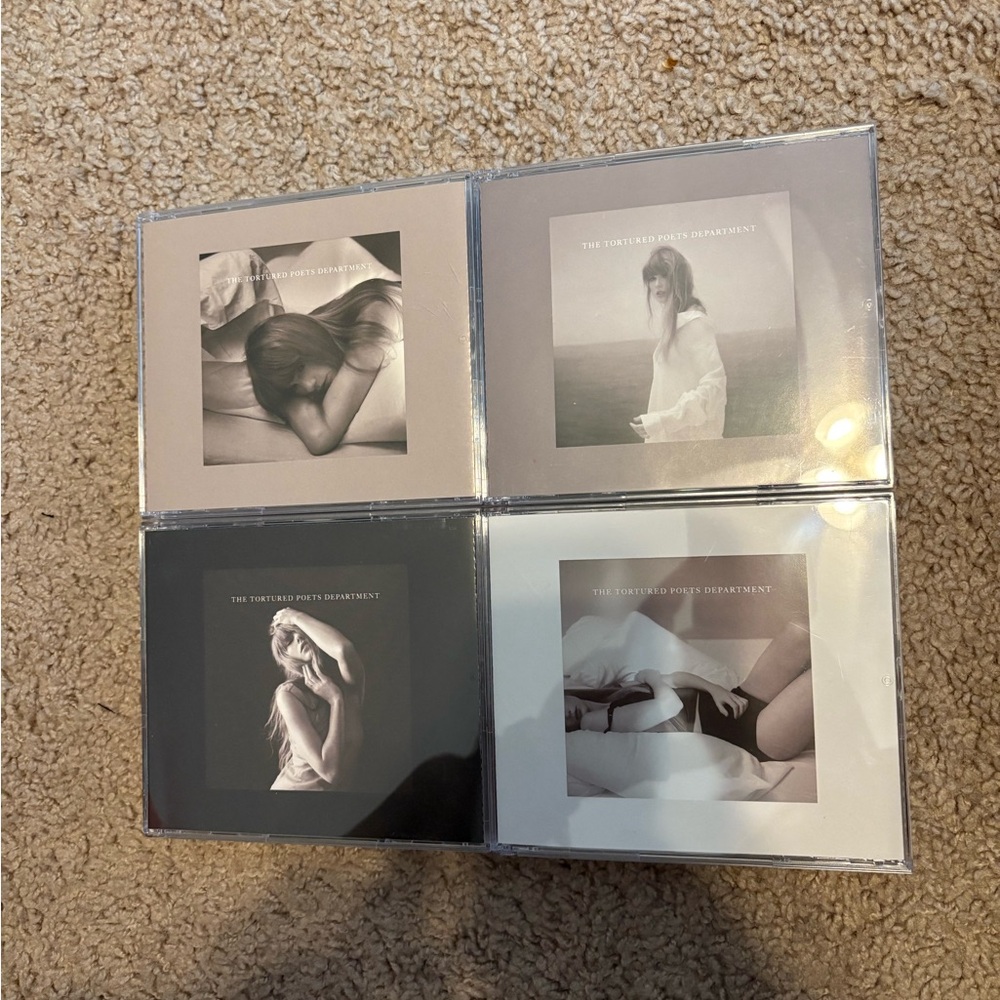 Taylor Swift TTPD Collector’s CDs Collection